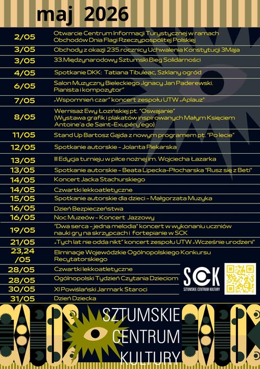 Wydarzenia Maj 2026 SCK