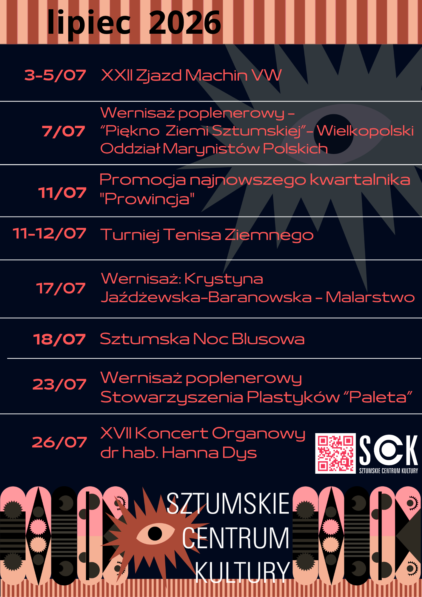 Lipiec w&nbsp;Sztumskim Centrum Kultury
