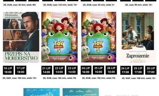 Lipiec w Kinie "Powiśle" – czas na filmowe emocje!
