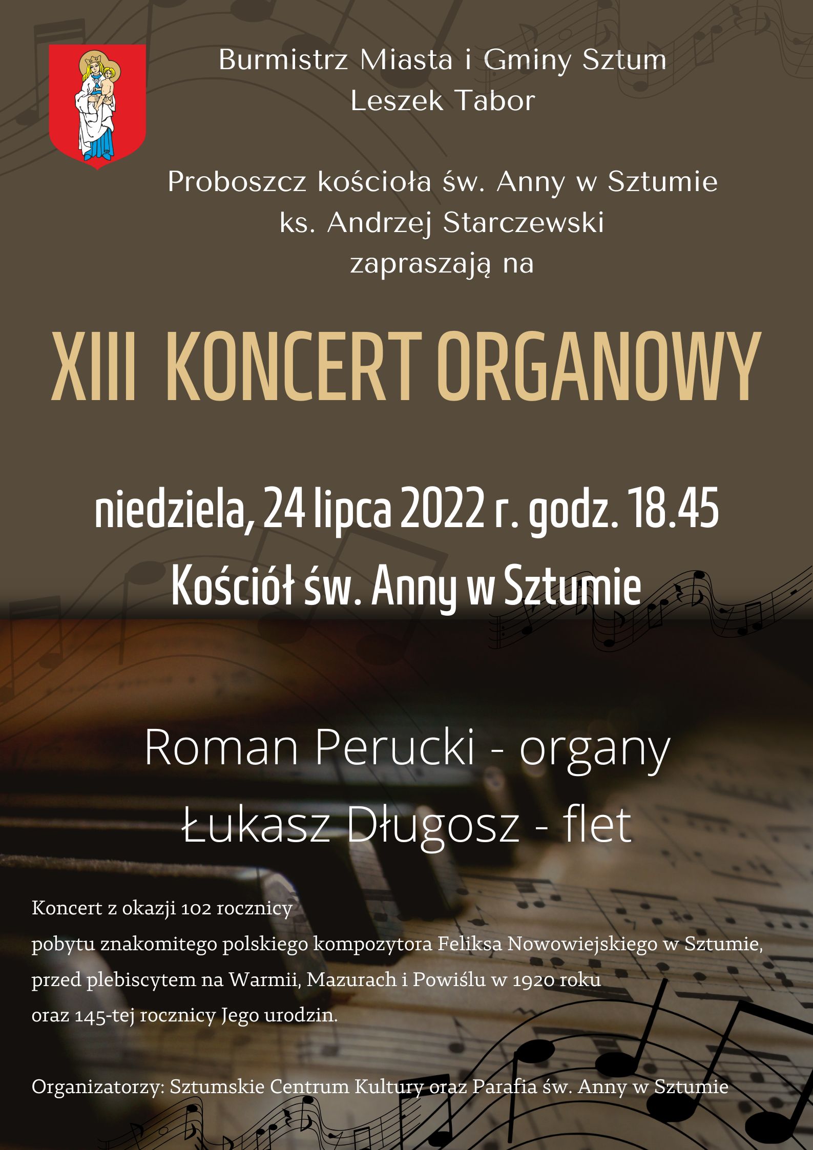 XIII Koncert Organowy 